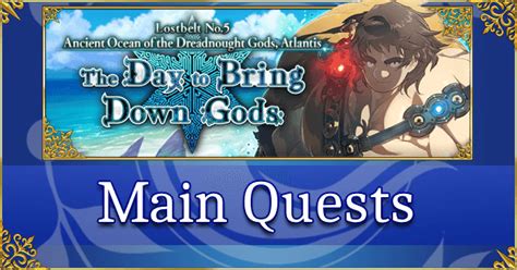 atlantis fgo|fgo atlantis main quest.